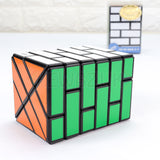 SIDGMAN 2x4x6 Fisher Brick Wall Cube