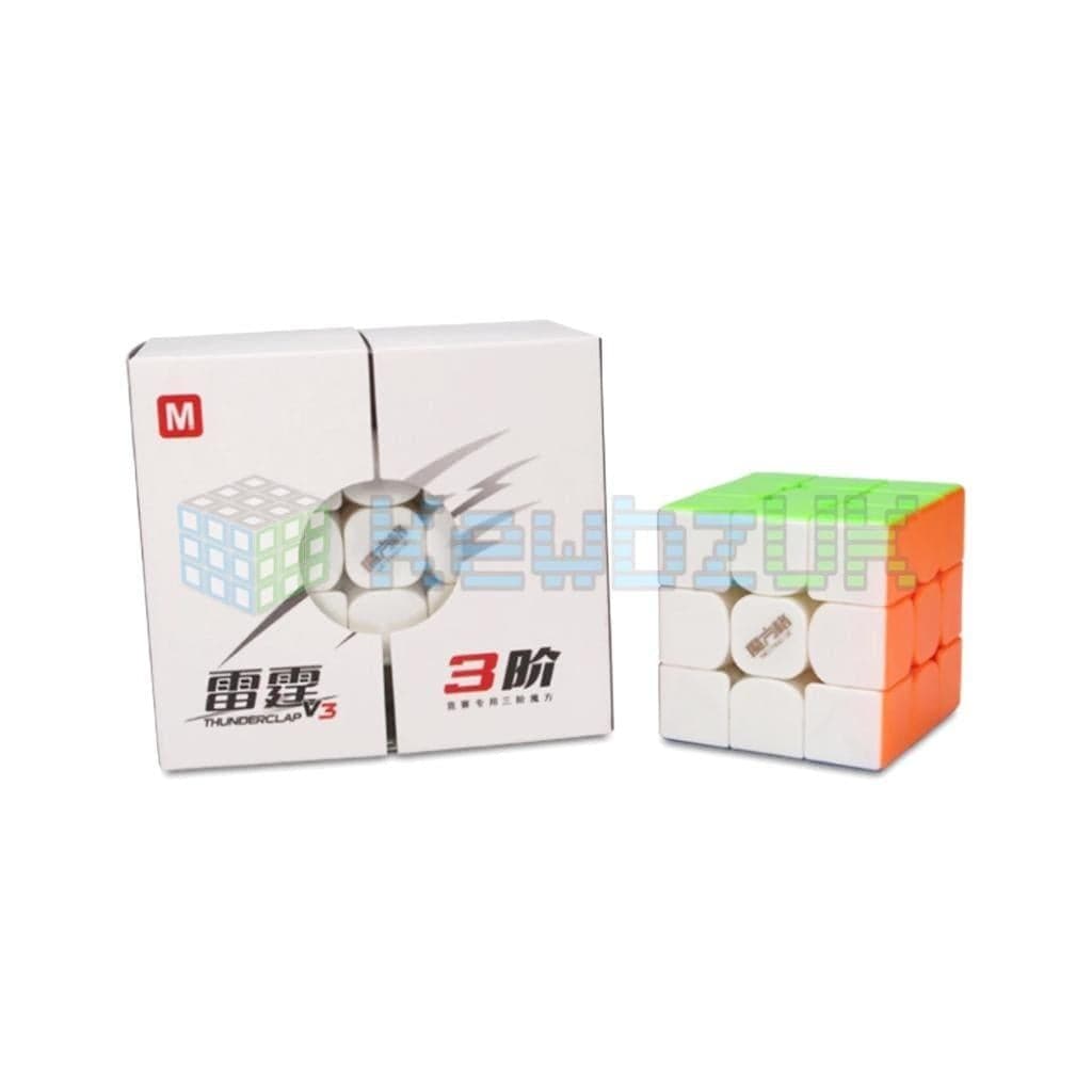 QiYi Thunderclap V3 3x3 Speed Cube Magnetic - KewbzUK 