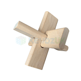 Wooden Kongming - Cross